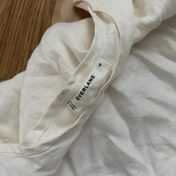 Everlane Linen Box Top - Picture 2 of 3